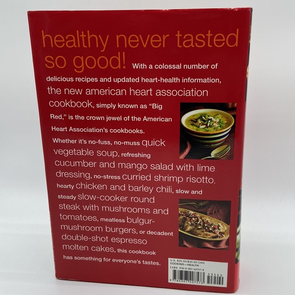 The New American Heart Association Cookbook 8th Edition Hardcover - Picture 3 of 11